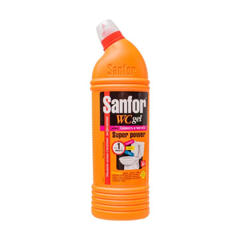Чистящее средство для туалетов, Sanfor, 950 г