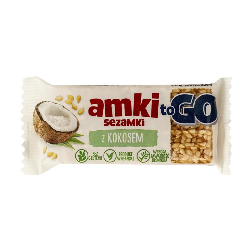 Печенье из семян сезама с медом Amki to Go, 22.5 г