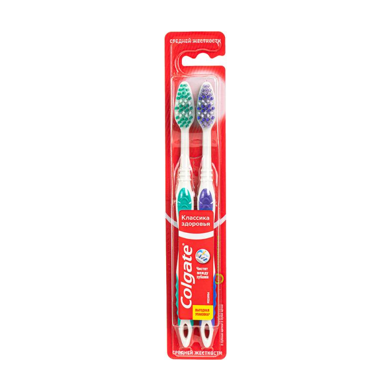 Зубная щётка, Colgate, 2 шт., в ассортименте