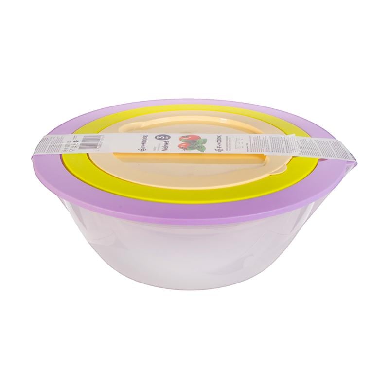 Набор салатников с крышкой, FUNCOOK, 3 шт.