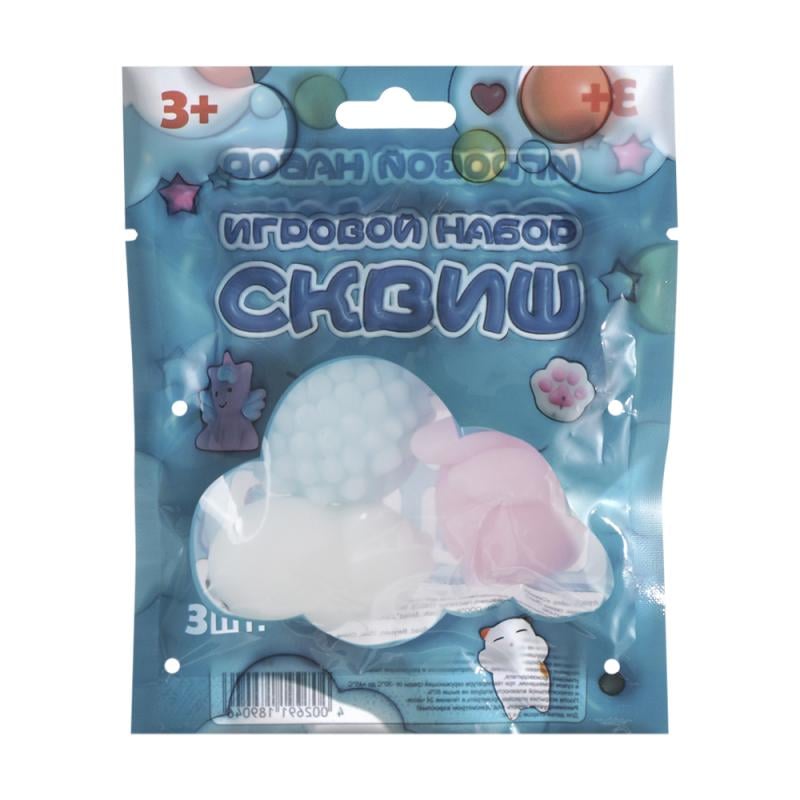 Игровой набор "Сквиши", 3 шт., в ассортименте