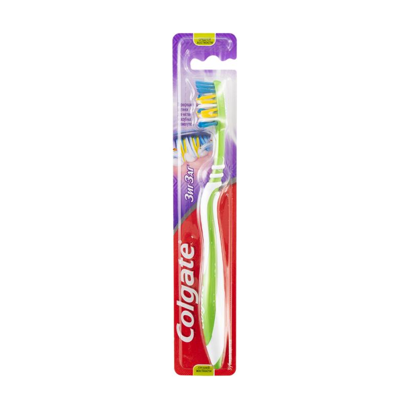 Зубная щетка "Зиг Заг", Colgate, в ассортименте
