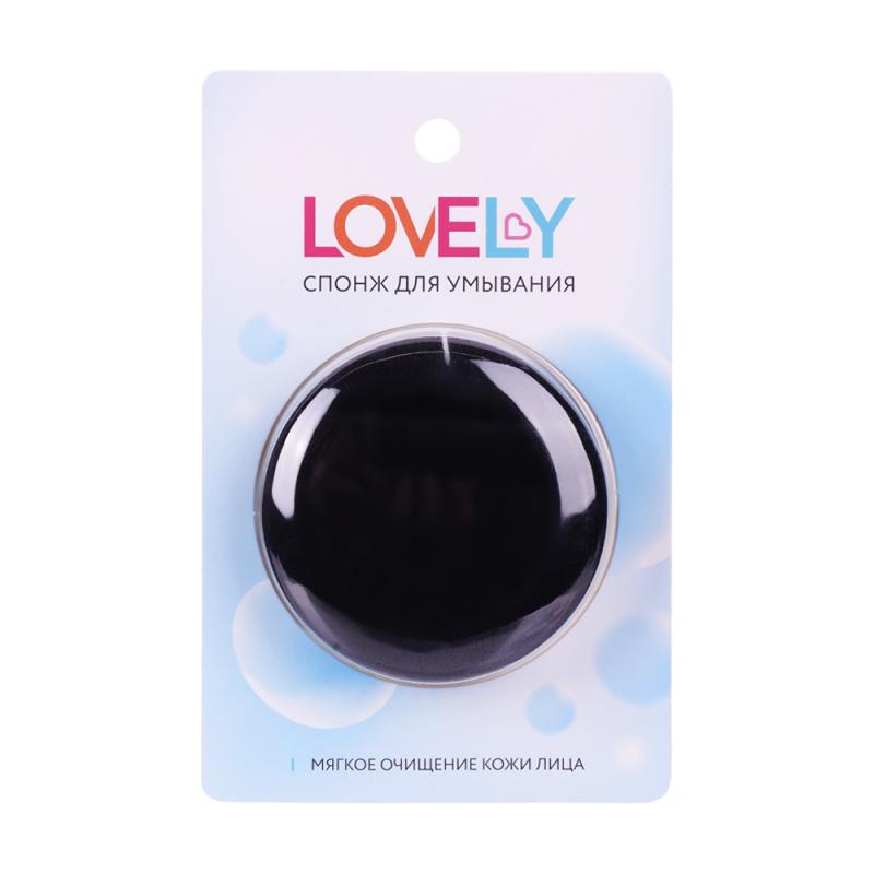Спонж для умывания, Lovely, 6,8 см, в ассортименте