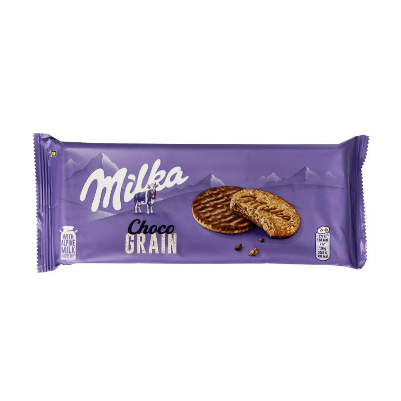 Печенье Milka Choco Grain, 126 г