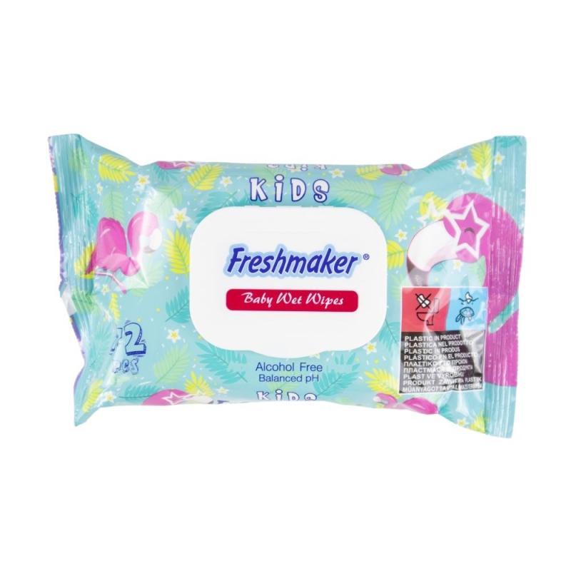 Влажные салфетки Freshmaker дет., 72 шт
