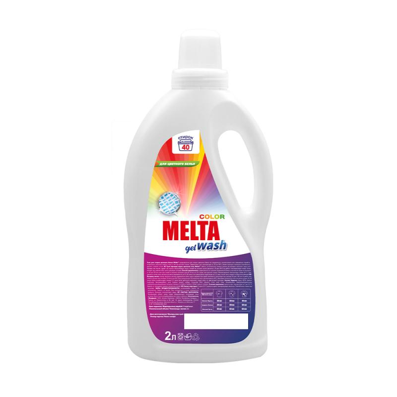 Гель для стирки цветного белья, MELTA, 2 л