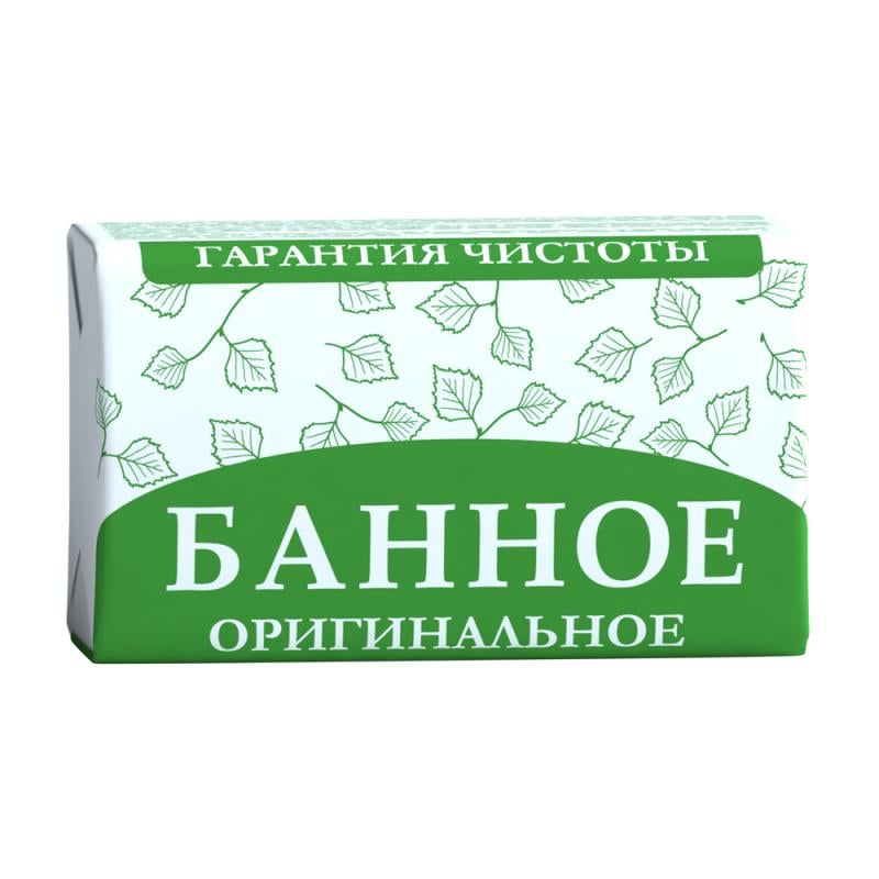 Мыло туалетное твёрдое "Банное", 180 г