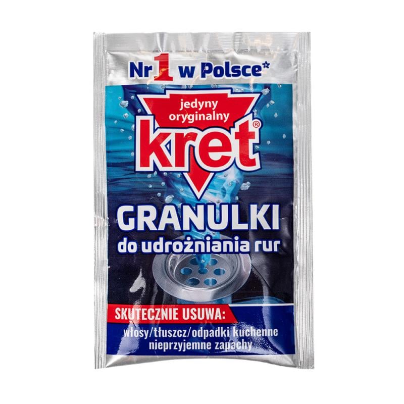 Гранулы для чистки труб, Kret, 40 г