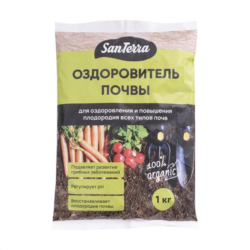 Удобрение "Оздоровитель почвы", SanTerra, 1 кг