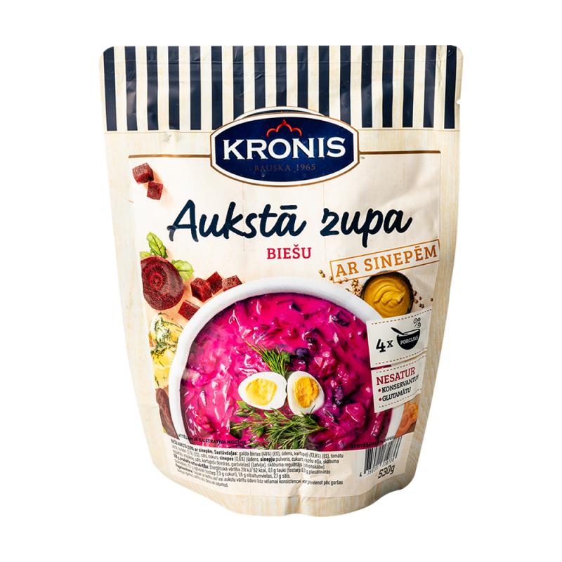 Свекольный холодный суп с горчицей Kronis, 530 г