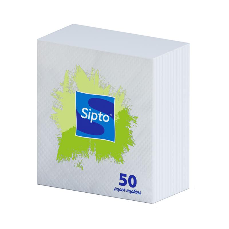 Бумажные салфетки, Sipto, 50 шт.