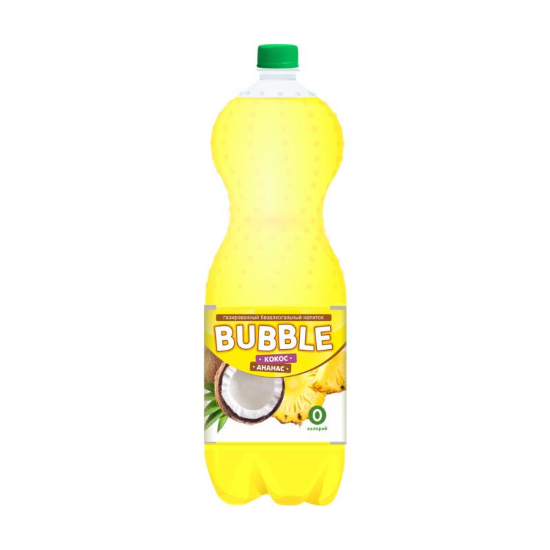 Напиток газированный, BUBBLE, 2 л, в ассортименте