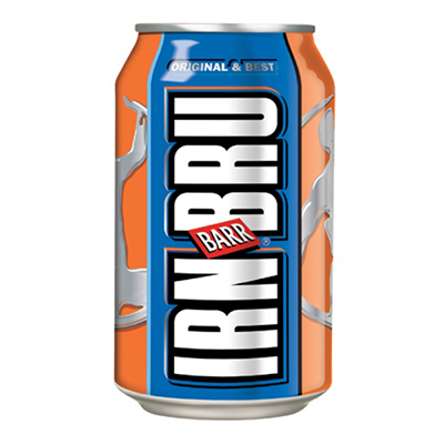 Напиток газированный безалкогольный "IRN BRU", 0,33 л