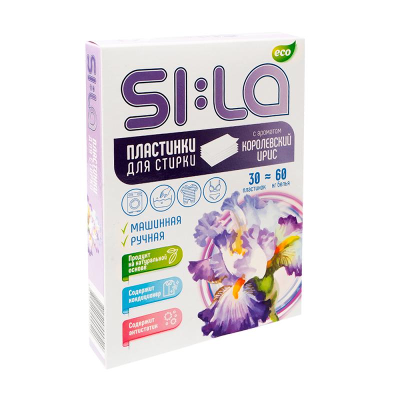 Пластинки для стирки, SILA, 30 шт., в ассортименте