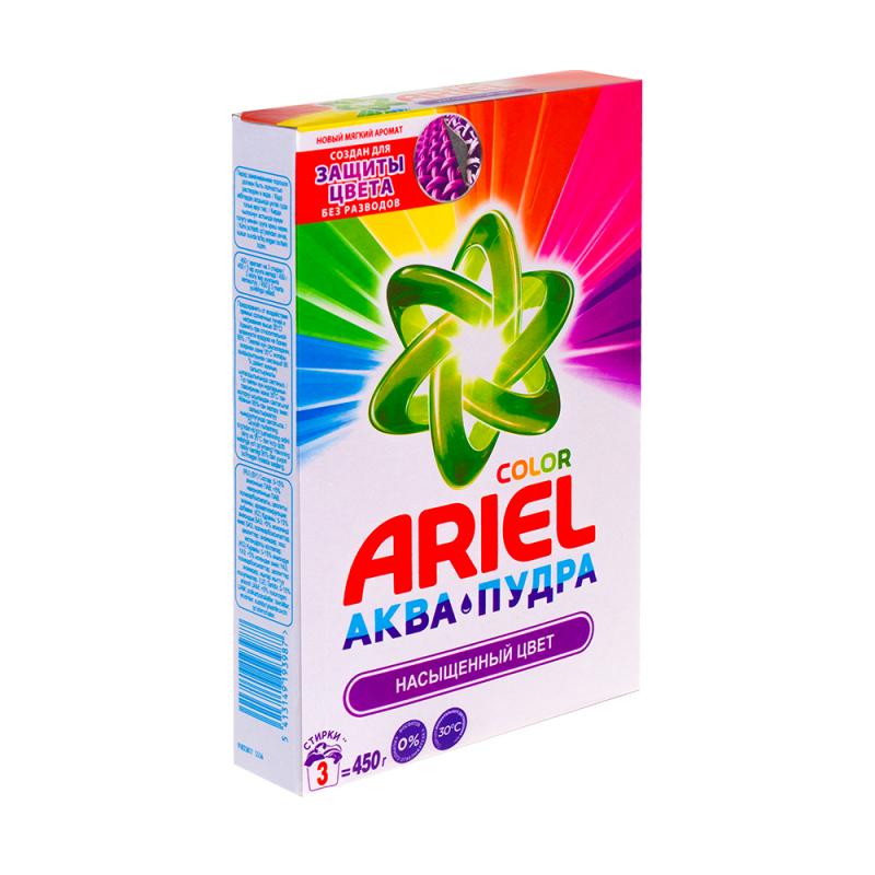 Стиральный порошок "Аква Пудра", Ariel, 450 г