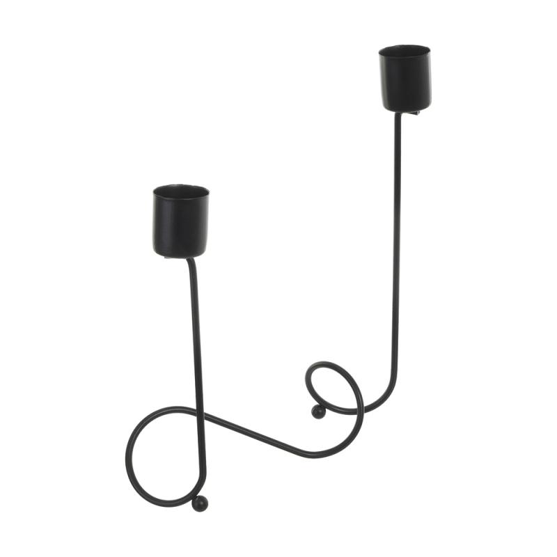 Металлический подсвечник для 2-х свечей, в ассортименте - купить в ...