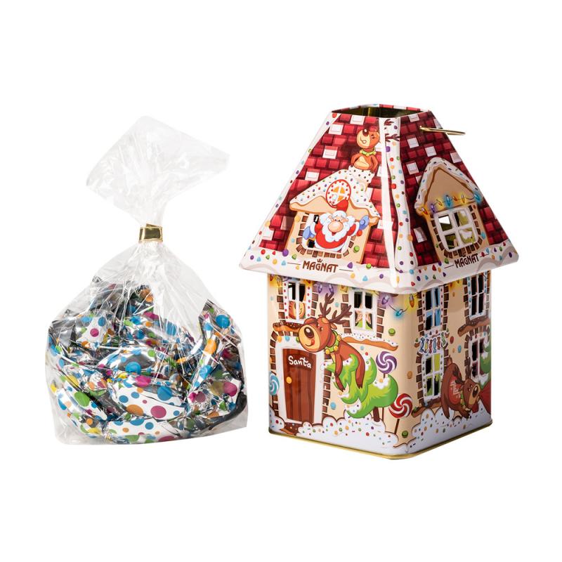 Подарок-Фонарь с конфетами, 100 г
