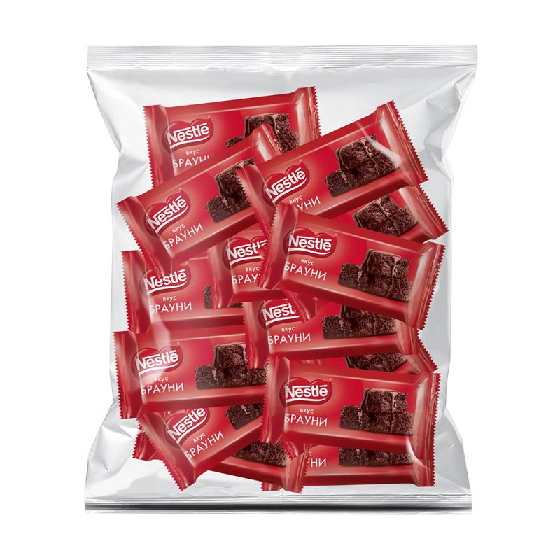 Конфета, Nestle, со вкусом брауни, 196 г