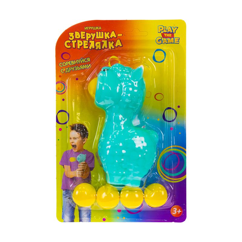 Игрушка "Зверушка-стрелялка", Play the Game, в ассортименте