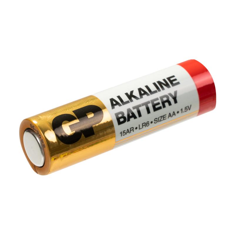 Батарейки алкалиновые, GP, АА, 4 шт.