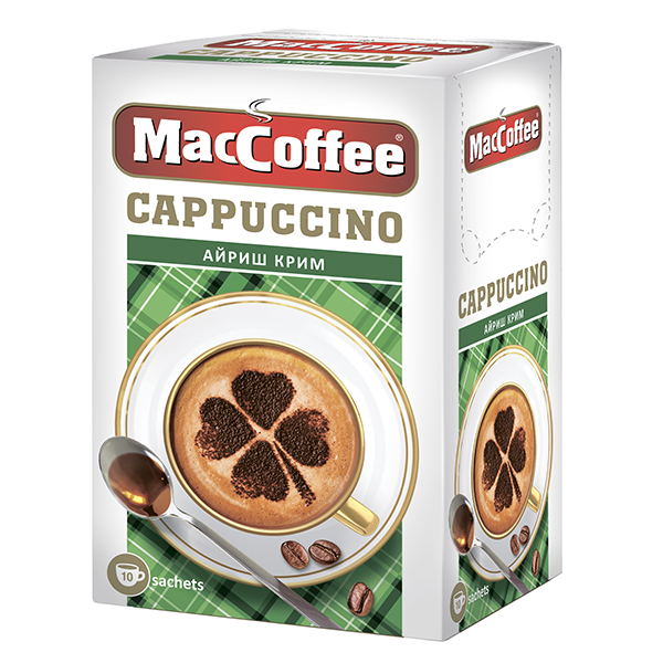 Кофе "MacCoffee Cappuccino", 125 г, 10 пакетиков
