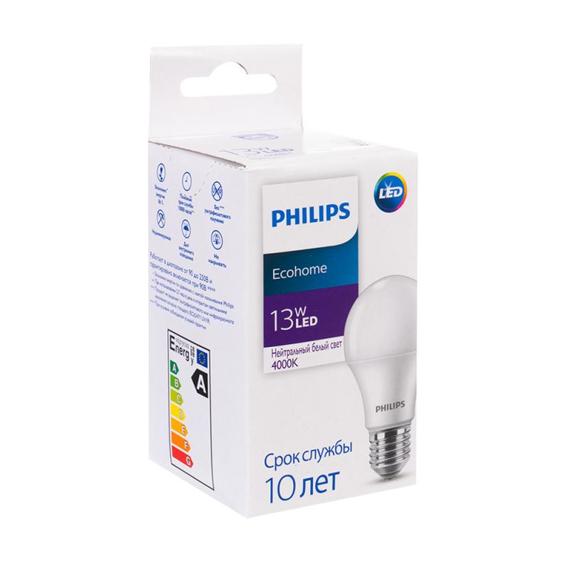 Лампа LED, Philips, 13W, E27