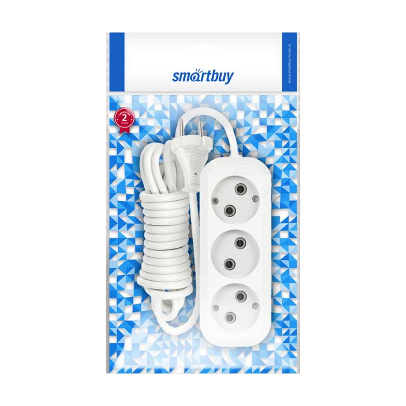 Удлинитель, Smartbuy, 1,5 м, 3 гнезда