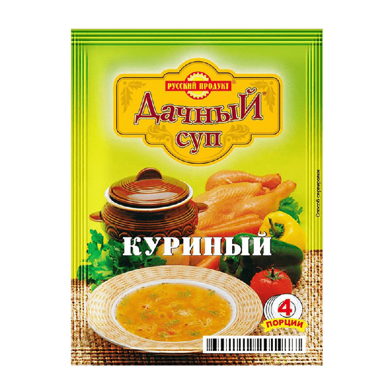 "Дачный суп" куриный, Русский продукт, 60 г