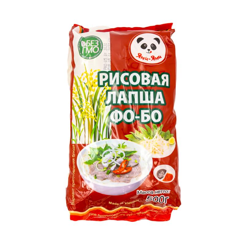 Рисовая лапша Фо-Бо, Ями-Ями, 500 г, в ассортименте