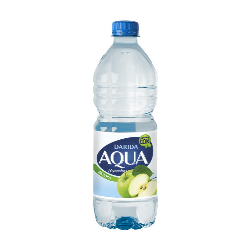 Вода "Аква фруктовая", Darida, яблоко, негазированная, 0,75 л