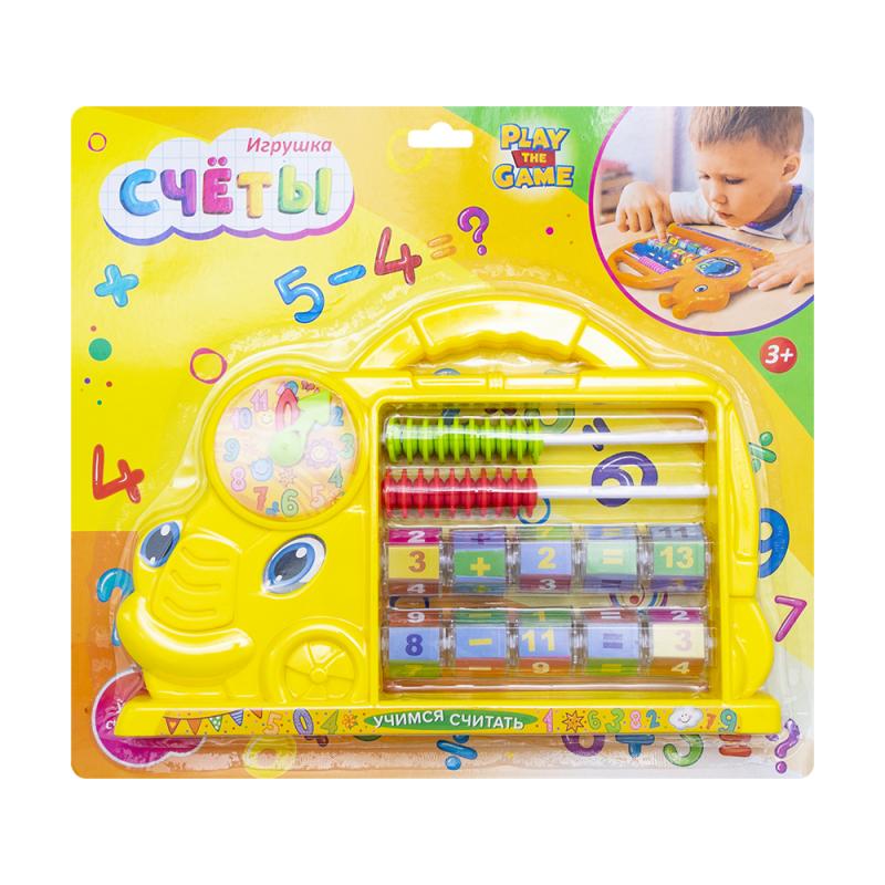Игрушка "Счеты", Play the Game, в ассортименте