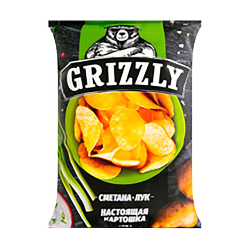 Чипсы, Grizzly, 60 г, в ассортименте