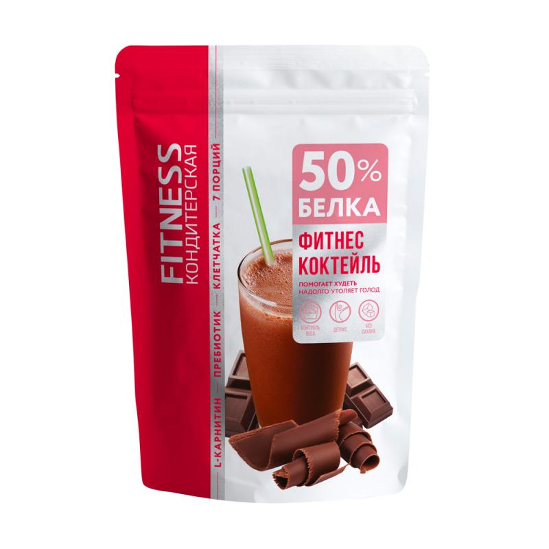 Напиток белковый сухой, Fitness Кондитерская, 140 г, в ассортименте