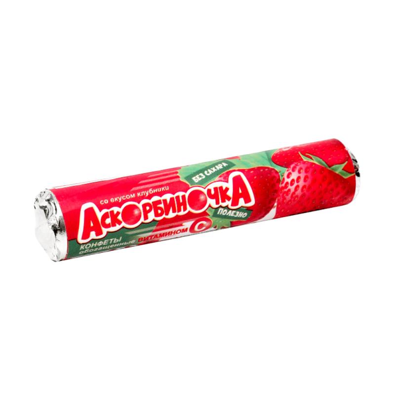 Конфета, Аскорбиночка, 14х2,7 г, в ассортименте