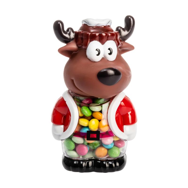 Новогодняя фигурка "Копилка", с конфетами, 110 г