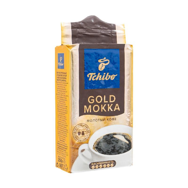 Кофе молотый "Gold Mocca", Tchibo, 250 г