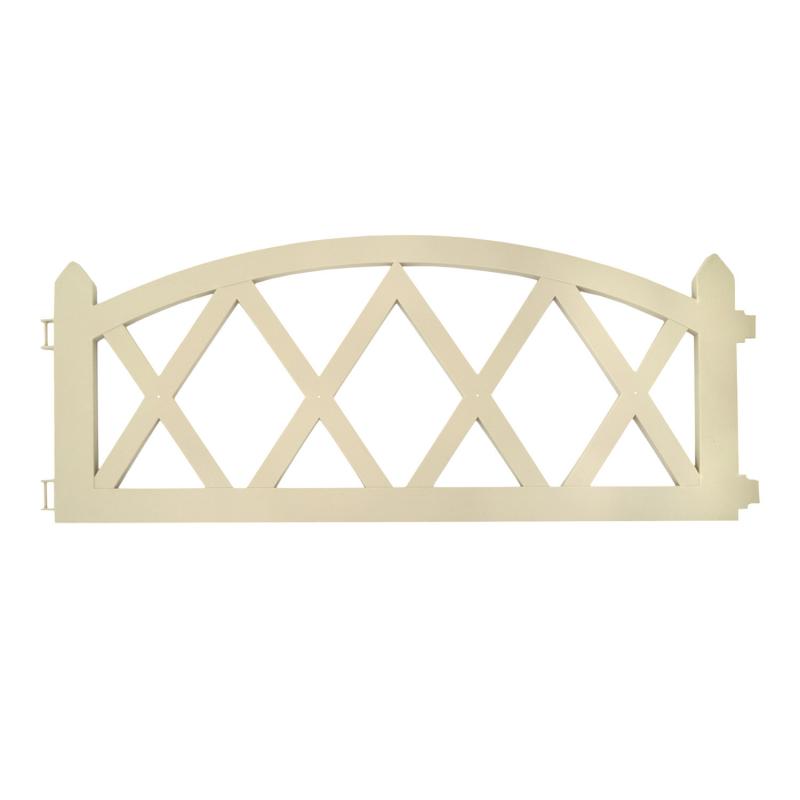 Заборчик сад. пластиковый 60*34*0,9 см