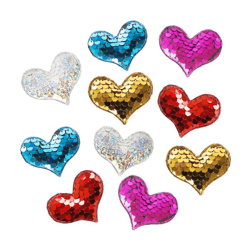 Наклейки "Сердца", With Love, 10 шт., в ассортименте