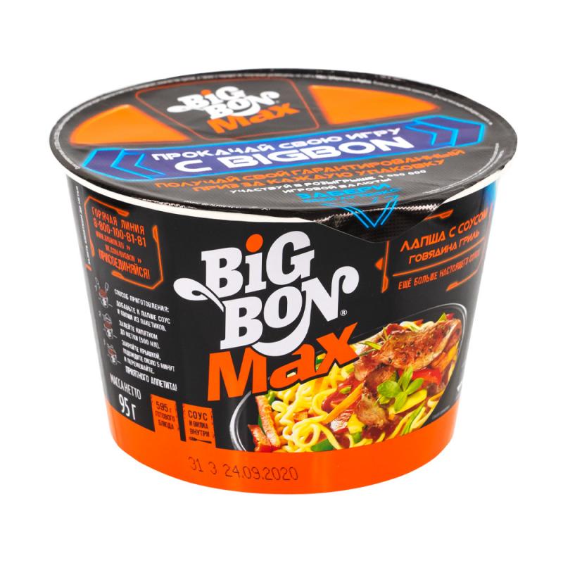 Лапша, Big Bon, 95 г, в ассортименте