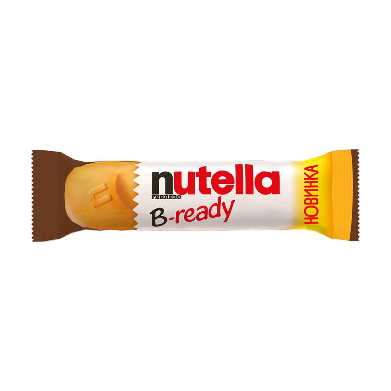 Вафельный батончик "B-Ready", Nutella, 22 г