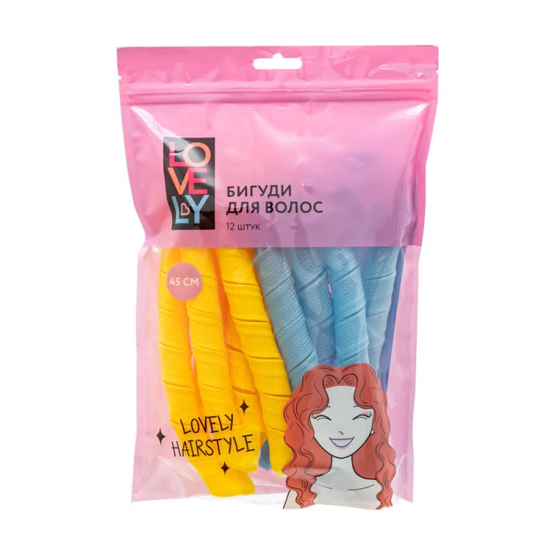 Бигуди для волос, Lovely, 12 шт., в ассортименте