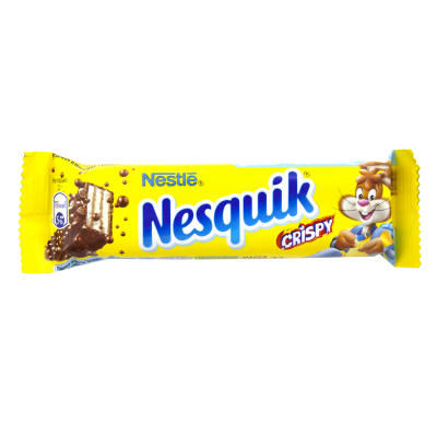 Шоколадный батончик "Nesquik Crispy", 22 г