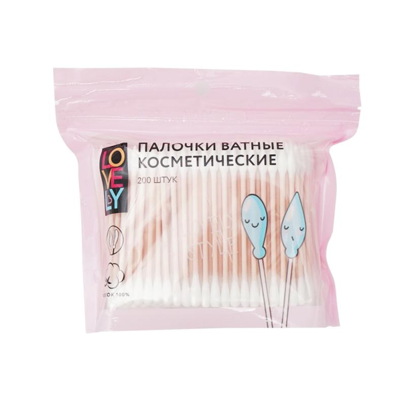Палочки ватные косметические, Lovely, 200 шт. - купить в интернет ...