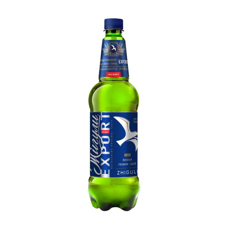 Светлое пиво "EXPORT", Жигули, 4,8%, 0,9 л