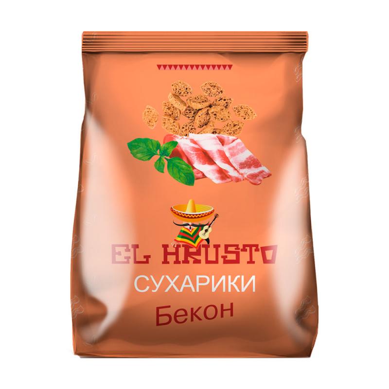 Сухарики "El Hrusto", 80 г, в ассортименте