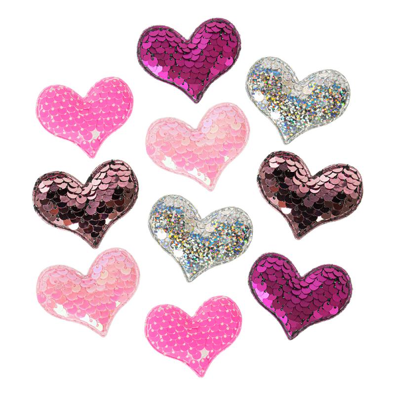 Наклейки "Сердца", With Love, 10 шт., в ассортименте