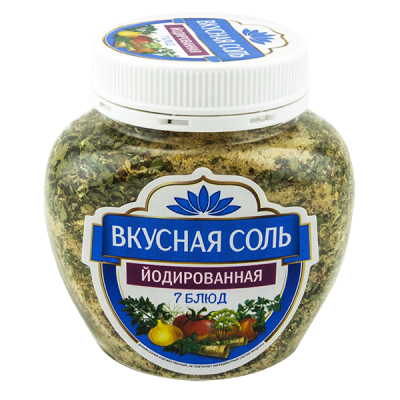 Соль йодированная "7 блюд", 400 г