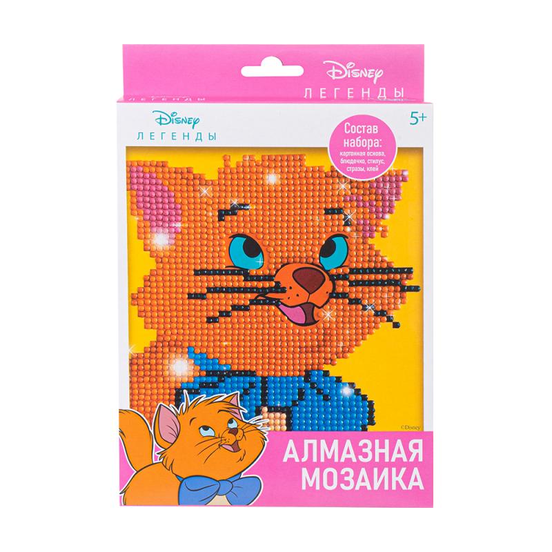 Картинка из алмазной мозаики, 20х15 см, в ассортименте