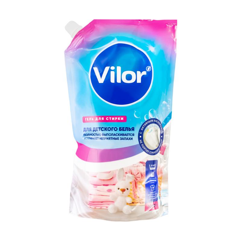 Жидкое средство для стирки, Vilor, 1 л, в ассортименте