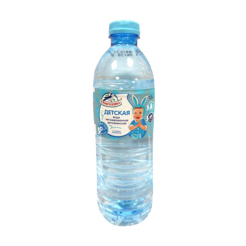 Вода негазированная детская, Черноголовка, 0,5 л